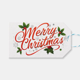Merry Christmas  Gift Tags