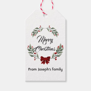 Merry christmas  gift tags