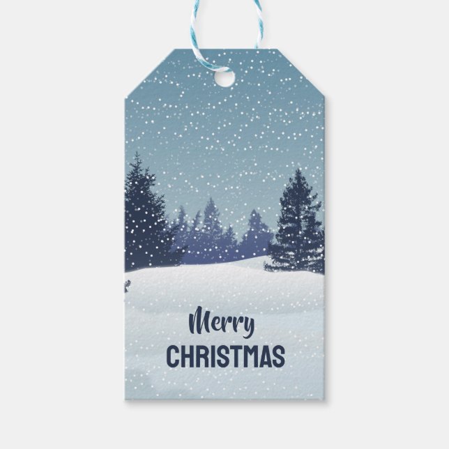 Merry Christmas Gift Tags (Front)