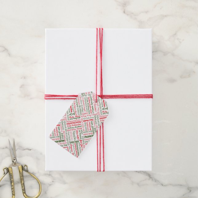 Merry Christmas! Gift Tags (With Twine)