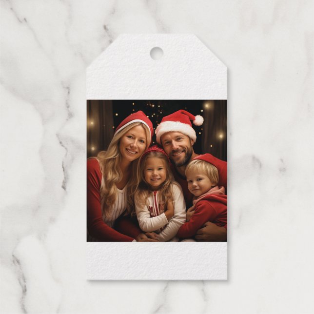 Merry Christmas Gift Tags (Back)