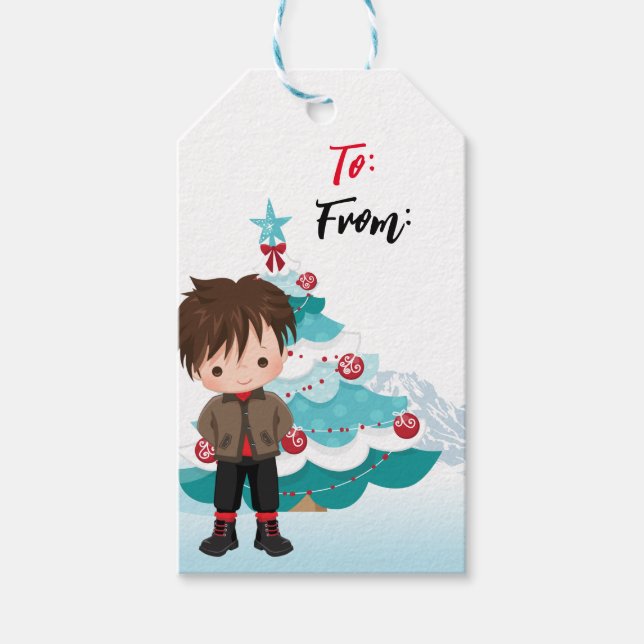 Merry Christmas   Gift Tags (Front)