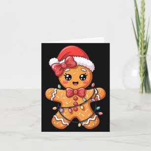 Merry Christmas Gingerbread Card