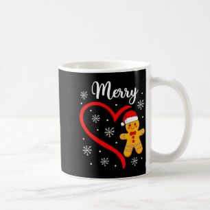Merry Christmas Gingerbread Family Couples Xmas Pa Coffee Mug