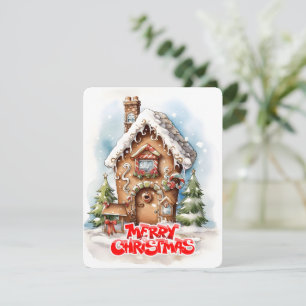 merry christmas gingerhouse design holiday card