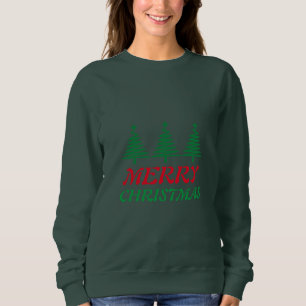 Merry Christmas Girls & Boys Grey Sweatshirt