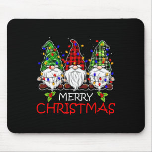 Merry Christmas Gnome Family Christmas  for Women  Mouse Pad