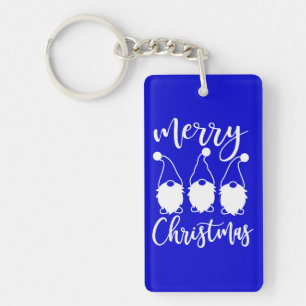 Merry Christmas Gnomes-45762 Keychain