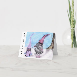 Merry Christmas Gnomes Card
