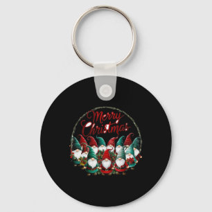 Merry Christmas Gnomes T Shirt  Keychain