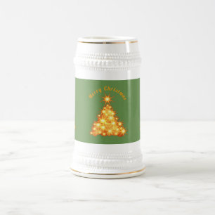 Merry Christmas Golden Tree Thunder_Cove Beer Stein