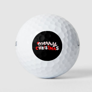 Merry Christmas Golf Balls