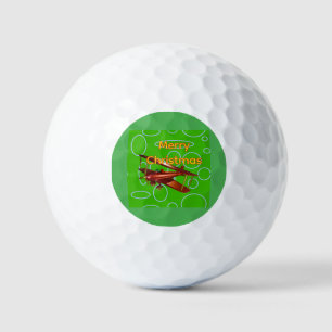 merry christmas golf balls