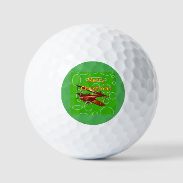 merry christmas  golf balls (Front)