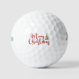 **MERRY CHRISTMAS'**  GOLF BALLS