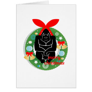 merry christmas gorilla
