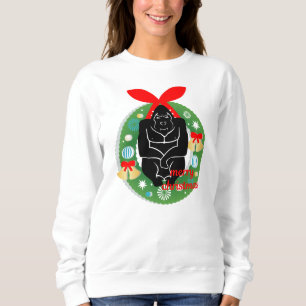 merry christmas gorilla sweatshirt