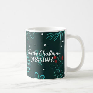 Merry Christmas Grandma Coffee Mug