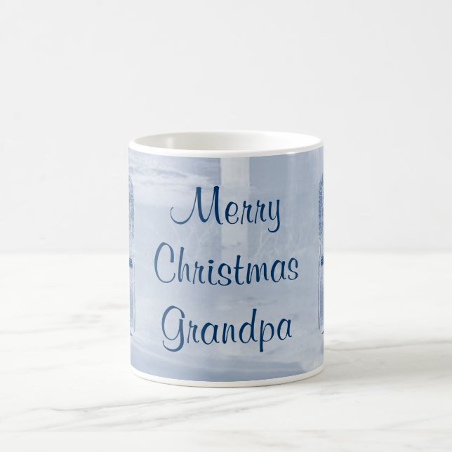 Merry Christmas Grandpa Mug by Janz (Center)