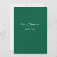 Merry Christmas green plain solo background holida
