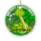 Merry Christmas Green Snake