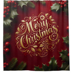 Merry Christmas greenery 