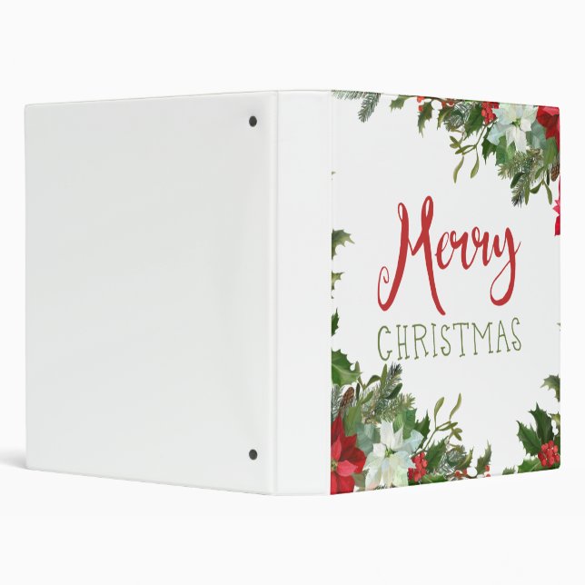 Merry Christmas greenery  Binder (Background)
