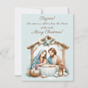 Merry Christmas Greeting Card