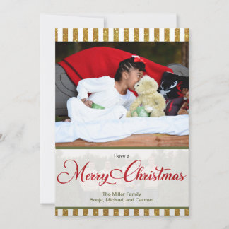 Merry Christmas Greeting Card
