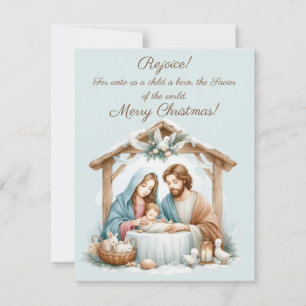 Merry Christmas Greeting Card