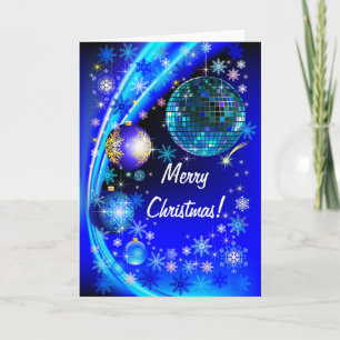 Merry Christmas greeting card