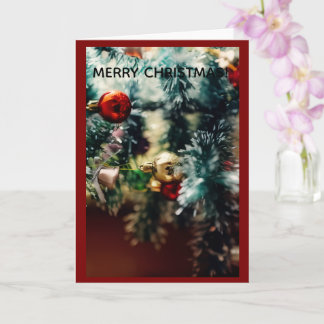 Merry Christmas Greeting Card