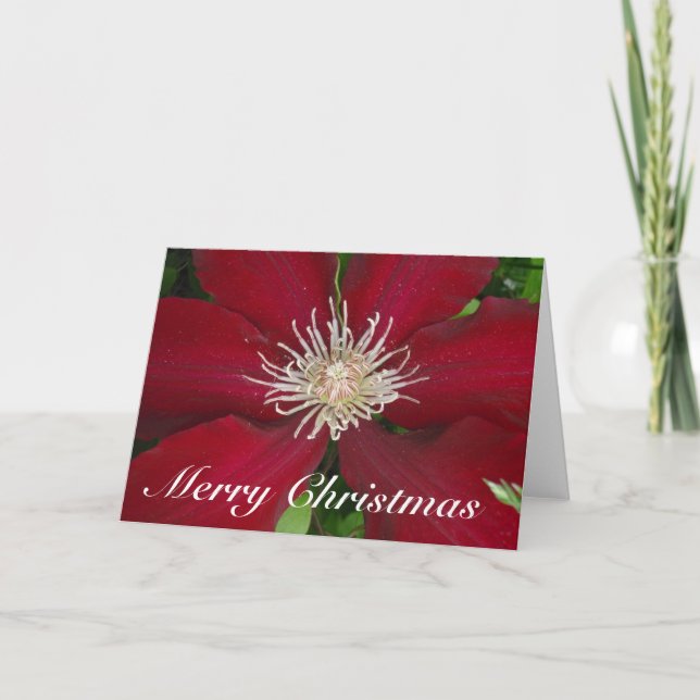 Merry Christmas Greeting Card (Front)
