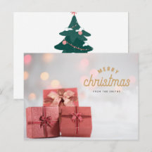 Merry Christmas Greeting Card | Festive Holiday