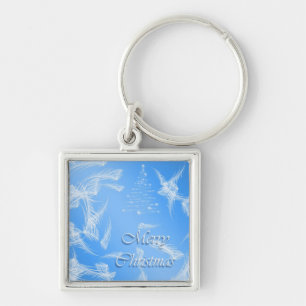 Merry Christmas. Greeting. Keychain