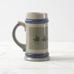 Merry Christmas Grey and Blue Mug