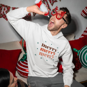 Merry Christmas, Groovy Christmas Hoodie