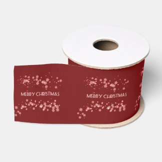 Merry Christmas Grosgrain Ribbon