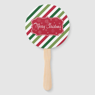 Merry Christmas Hand Fan