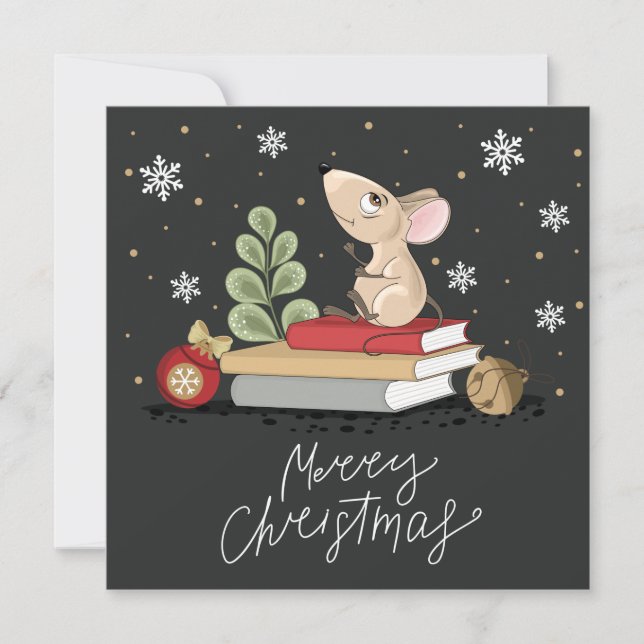 Merry Christmas/Happy Holidays Holiday Card (Front)