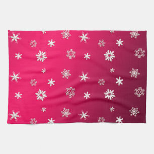 Merry Christmas & Happy New Year! 2020 XMAS Snow Kitchen Towel