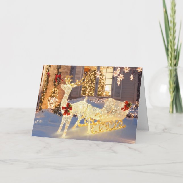 **MERRY CHRISTMAS & HAPPY NEW YEAR** CARD (Front)