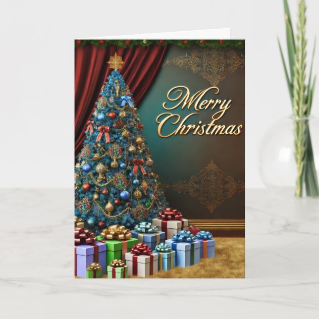 Merry Christmas & Happy New Year Card (Front)