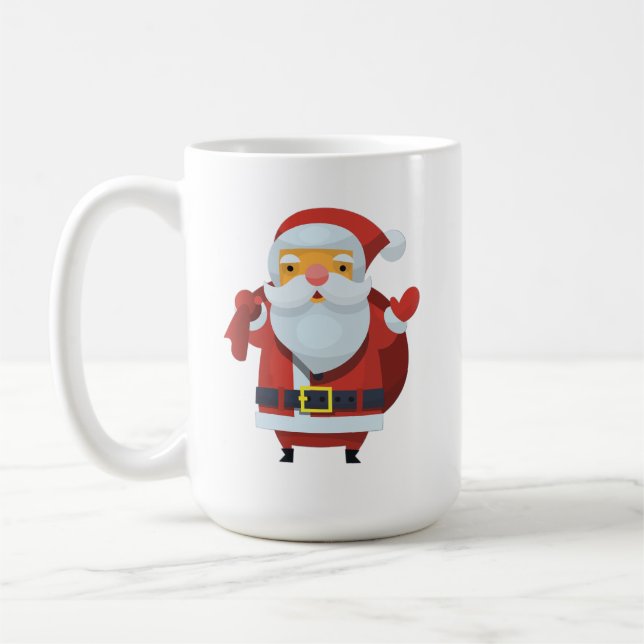 Merry Christmas & Happy New Year Coffee Mug (Left)