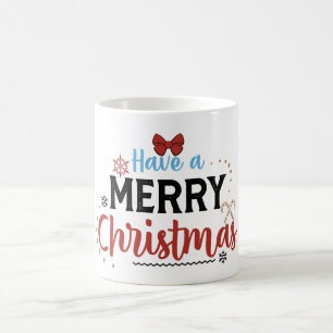 Merry Christmas & Happy New Year   Festive Holiday Coffee Mug