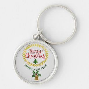 Merry Christmas & happy new year: Keychain