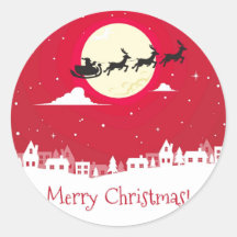 merry christmas happy new year stickers