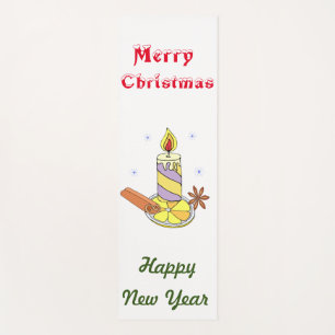 Merry christmas Happy New Year Yoga Mat