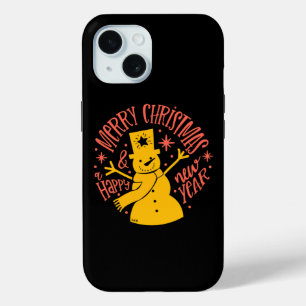 MERRY CHRISTMAS & HAPPY NEWYEAR christmas iPhone 15 Case