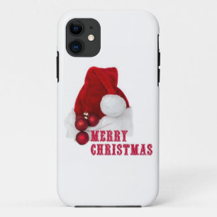 Merry Christmas Hat iPhone 11 Case